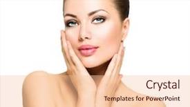  Presentation with bliss - Audience pleasing presentation consisting of bliss - beauty portrait beautiful spa woman backdrop and a lemonade colored foreground