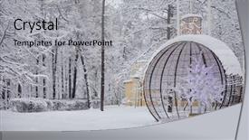  Presentation with blizzard - Amazing PPT theme having blizzard entertainment - illuminated alcove in shape backdrop and a  colored foreground