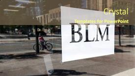  Presentation with black lives matter - Amazing presentation theme having blm-standing-for-black-lives backdrop and a violet colored foreground