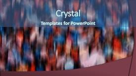  Presentation with background - Theme enhanced with block red black - textured pebble sidewalk background background and a ocean colored foreground