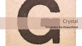  Presentation with letter - Beautiful PPT layouts featuring block-with-letter-g-isolated backdrop and a coral colored foreground