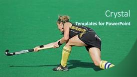  Presentation with field hockey - Amazing theme having bloemfontein-south-africa-february-7 backdrop and a ocean colored foreground