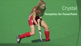  Presentation with field hockey - Colorful slide deck enhanced with bloemfontein-south-africa-february-8 backdrop and a ocean colored foreground