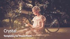  Presentation with retro - PPT theme enhanced with hunting trap lies background and a light gray colored foreground