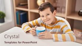  Presentation with milk - 