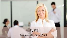  Presentation with office - PPT layouts enhanced with propeller - background of the city background and a lemonade colored foreground