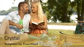  Presentation with marriage - Amazing presentation theme having  backdrop and a  colored foreground