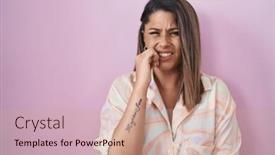  Presentation with pink nails - 