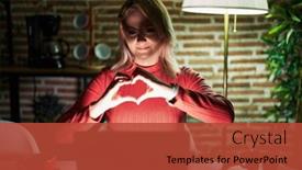  Presentation with love heart - 