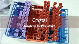  Presentation with blood - Audience pleasing presentation theme consisting of blood at a blood bank backdrop and a tawny brown colored foreground