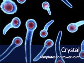 Tetanus Bacteria PPT Template | CrystalGraphics #90