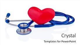  Presentation with heart circulation - Beautiful PPT theme featuring man writing word quality assurance backdrop and a dark gray colored foreground