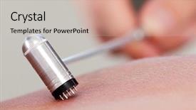  Presentation with circulation - Amazing slide set having blood circulation - macro detail of plum blossom backdrop and a soft green colored foreground