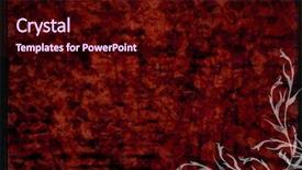  Presentation with award floral - Audience pleasing presentation theme consisting of blood flower - rusty floral grunge background backdrop and a  colored foreground