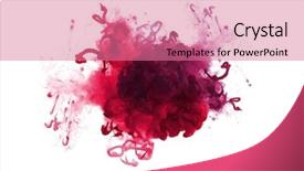  Presentation with ink blot - Audience pleasing slides consisting of blood flowing - collection of acrylic colors backdrop and a coral colored foreground