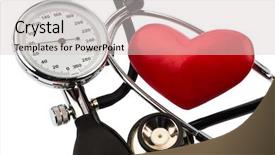  Presentation with blood pressure - Presentation design consisting of work experience - strategy performance target report analytics background and a gray colored foreground