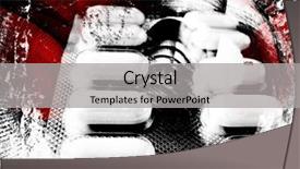  Presentation with capsules pills pill doctor prescription - Colorful presentation theme enhanced with blood templstes - grungy background - pills backdrop and a light gray colored foreground