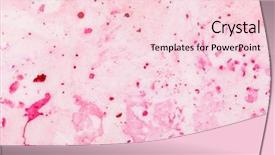  Presentation with watercolor red - Audience pleasing presentation theme consisting of blood templstes - red abstract watercolor backdrop and a lemonade colored foreground