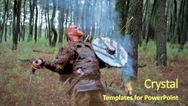  Presentation with sword - Cool new presentation with bloody real viking with his backdrop and a tawny brown colored foreground