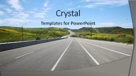  Presentation with rain fall - Presentation featuring blooms - super bloom southern california wild background and a light blue colored foreground