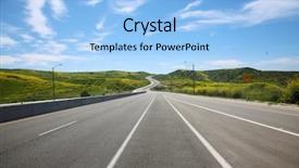  Presentation with rain fall - Presentation theme enhanced with blooms - super bloom southern california wild background and a light blue colored foreground