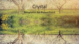  Presentation with vertical - Colorful presentation design enhanced with flip canvas vertical double exposure backdrop and a yellow colored foreground