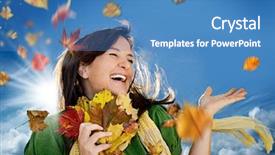  Presentation with barn wood autumn apples - Beautiful presentation featuring blowing leaf - joyful autumn 1 backdrop and a teal colored foreground