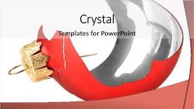  Presentation with baby jesus christmas rustic isolated - PPT theme consisting of blown glass - broken christmas toy isolated background and a  colored foreground