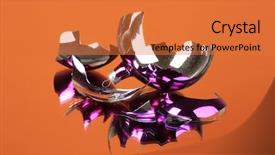  Presentation with toy - Slide set featuring empty tag for your text on wooden background and yellow small flowers selective focus background and a coral colored foreground.