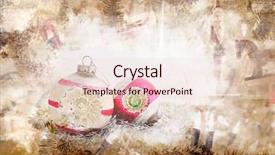  Presentation with memories - Slides featuring blown glass - christmas memories background and a lemonade colored foreground