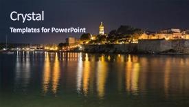  Presentation with 4th of july - Colorful PPT theme enhanced with blue 7 yellow - krk croatia - july 7 backdrop and a  colored foreground