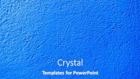  Presentation with blue design - Presentation theme with blue abstract background created for your original design background and a cobalt blue colored foreground