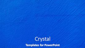  Presentation with blue design - Cool new theme with blue-abstract-background-created backdrop and a dark gray colored foreground