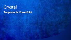  Presentation with blue design - Presentation design enhanced with blue-abstract-background-created background and a cobalt blue colored foreground