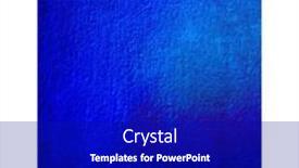  Presentation with blue abstract - Presentation theme with blue-abstract-background-created and a royal blue colored foreground