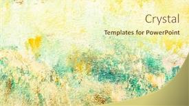  Presentation with blue abstract - Slide set consisting of blue-abstract-background-created and a cream colored foreground