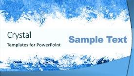  Presentation with border - Slides featuring blue abstract background with space background and a cool aqua colored foreground