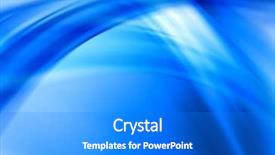  Presentation with abstract blue technology - Colorful presentation enhanced with blue abstract composition backdrop and a gray colored foreground