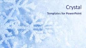  Presentation with winter blue - Amazing slides having blue abstract design - snowflakes winter snow background christmas backdrop and a sky blue colored foreground