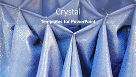  Presentation with blue gold - Amazing presentation having single seagull flying against beautiful summer sky backdrop and a teal colored foreground