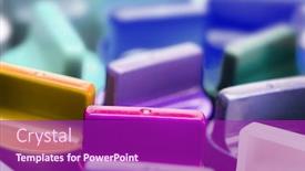  Presentation with purple paint - Beautiful PPT layouts featuring blue and purple colorful lids of paint often used in plastic model building backdrop and a violet colored foreground