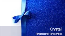  Presentation with bing clip art for birthdays - Beautiful PPT layouts featuring blue art background and blue backdrop and a navy blue colored foreground