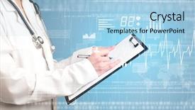  Presentation with basketball female blue - Colorful slides enhanced with blue background and heart backdrop and a light blue colored foreground