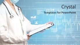  Presentation with notepad - PPT layouts with blue background and heart background and a light blue colored foreground