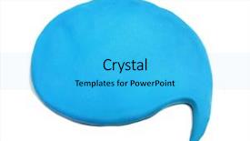  Presentation with banner blue - Theme enhanced with blue background plasticine background plasticine background and a cyan colored foreground