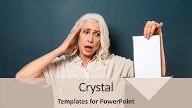  Presentation with dark blue moonlight landscape - Amazing theme having background wall holding arrow down backdrop and a lemonade colored foreground