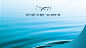  Presentation with water ripple - Colorful PPT layouts enhanced with blue background with water ripples backdrop and a sky blue colored foreground