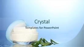  Presentation with water droplets - Slides featuring blue background with water background and a cool aqua colored foreground