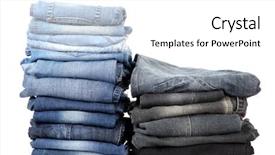  Presentation with piles - Beautiful PPT layouts featuring derelict property in a bad backdrop and a violet colored foreground.