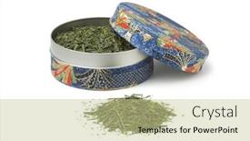  Presentation with japanese green tea - 